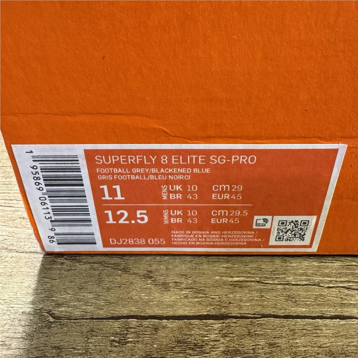 Nike shoes - Nike Superfly Elite - Superfly Elite - DJ2838-055 - Gray 0