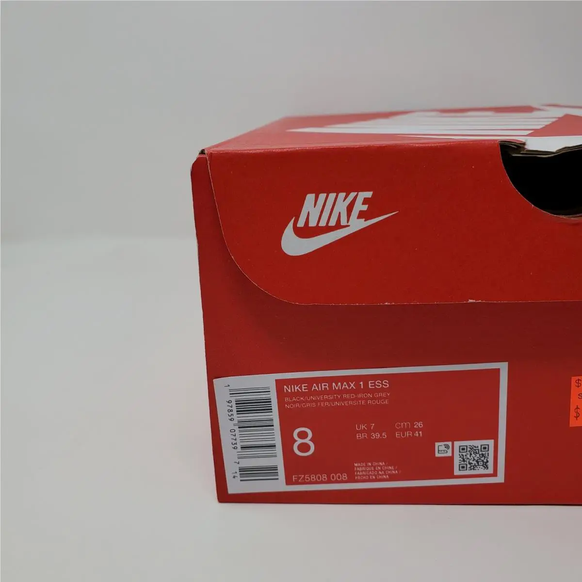Nike shoes - Nike Air Max 1 - Air Max - FZ5808-008 - Red 9