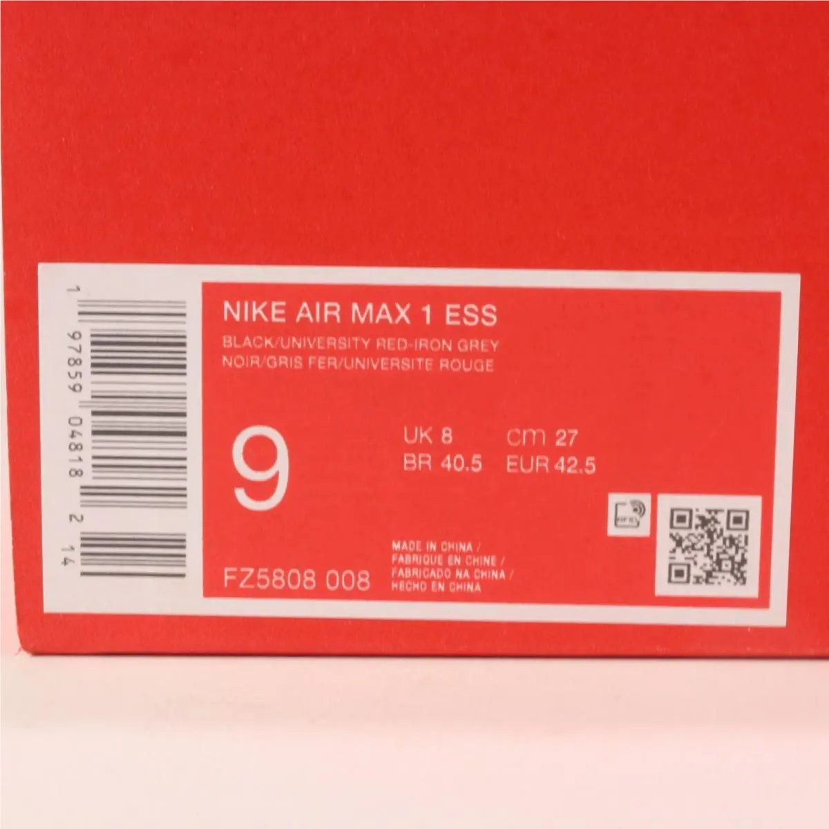 Nike shoes - Nike Air Max 1 - Air Max - FZ5808-008 - Black 11