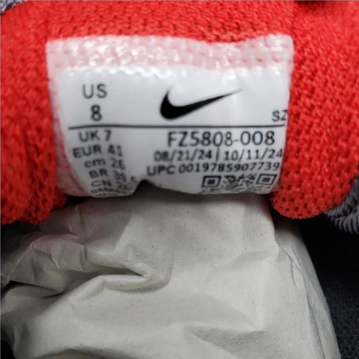 Nike shoes - Nike Air Max 1 - Air Max - FZ5808-008 - Red 8