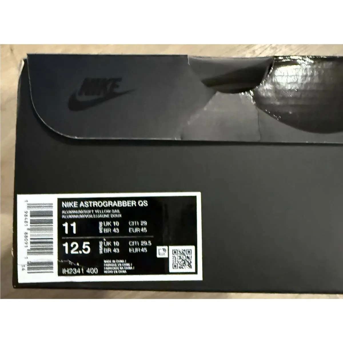 Nike shoes - Nike Astrograbber QS - Astrograbber - IH2341-400 - Aluminum/Soft Yellow-Sail (UPC: 198481878499) 7
