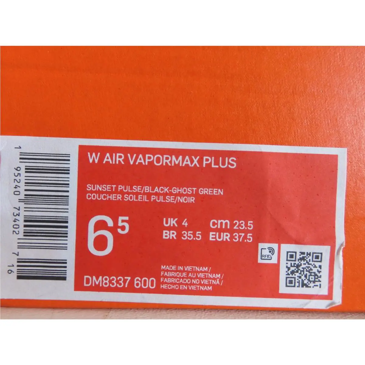 Nike shoes - Nike Air Vapormax Plus - Air Vapormax Plus - DM8337-600 - Pink (UPC: 195240734027) 3