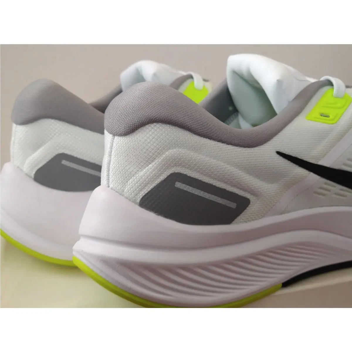 Nike shoes - Nike Air Zoom Structure 24 - DR9879 100 - White / Black - Platinum (UPC: 195869201863) 4