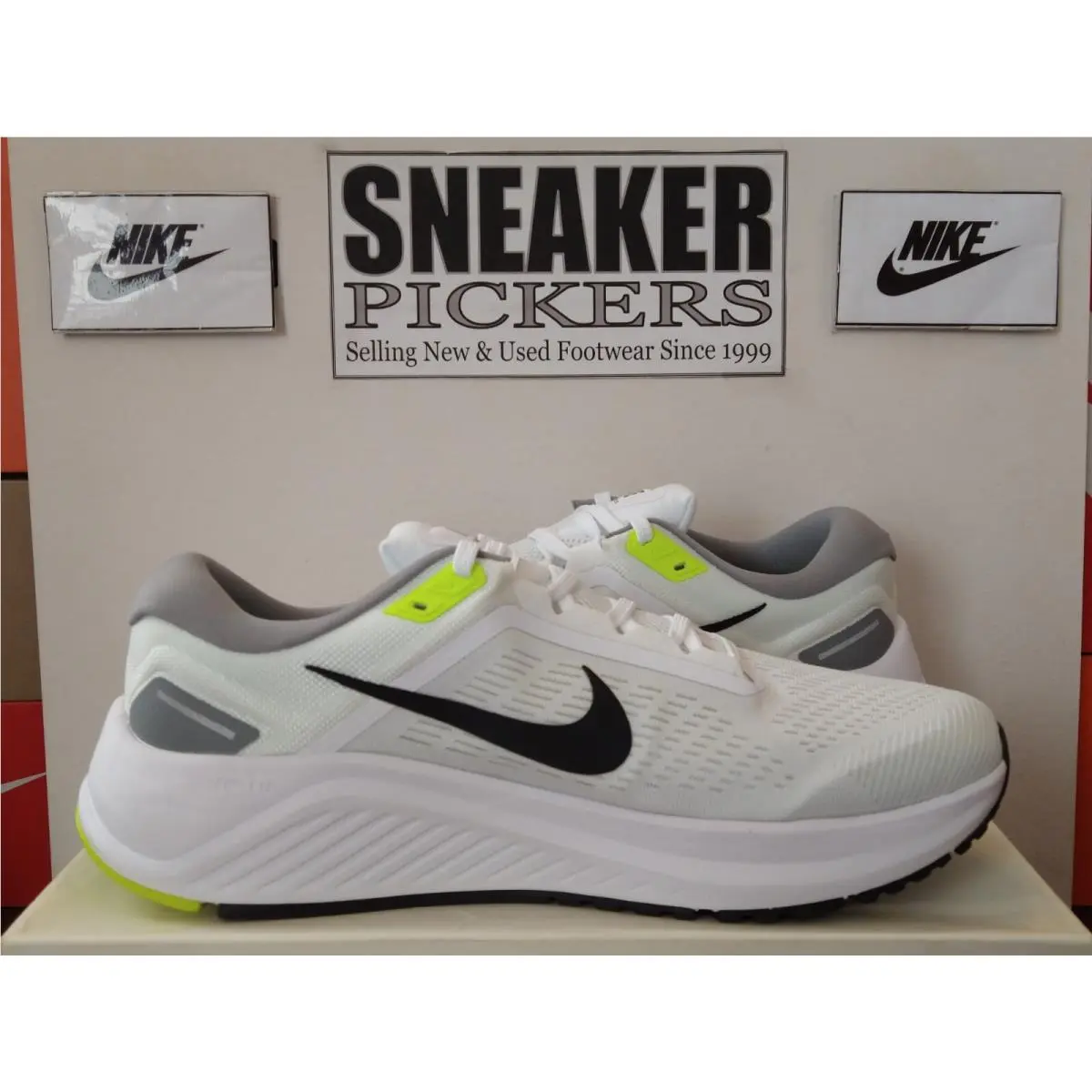 Nike shoes - Nike Air Zoom Structure 24 - DR9879-100 - White 8