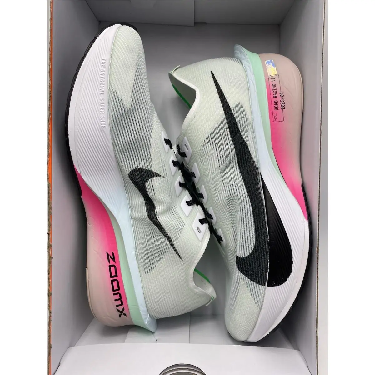 Nike shoes - Nike ZoomX - ZoomX - HF6414-101 - White/Black-Hyper Pink (UPC: 198486152419) 5