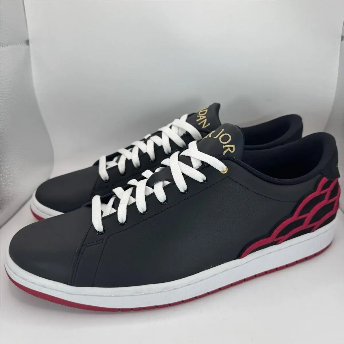 Nike Air Jordan 1 Centre Court Black Red DQ8577-001 US M 10.5 / W 12