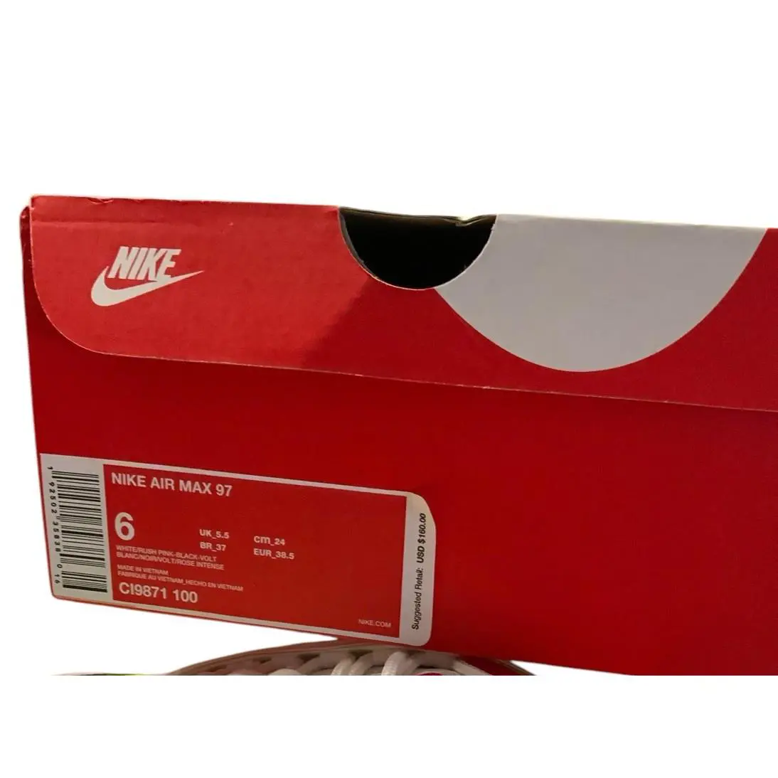 Nike shoes - Nike Air Max 97 - Air Max - CI9871-100 - White 3