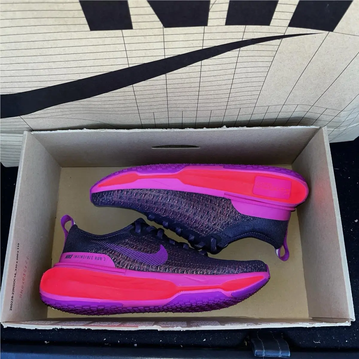 Nike shoes - Nike Zoomx Invincible Run Flyknit - DR2660-501 - Brown (UPC: 197597079431) 4