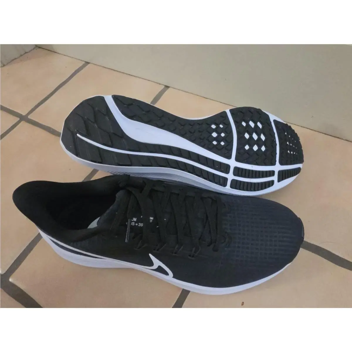 Nike shoes - Nike Air Zoom Pegasus 39 - DH4071-001 - black/white-dk smoke grey 1