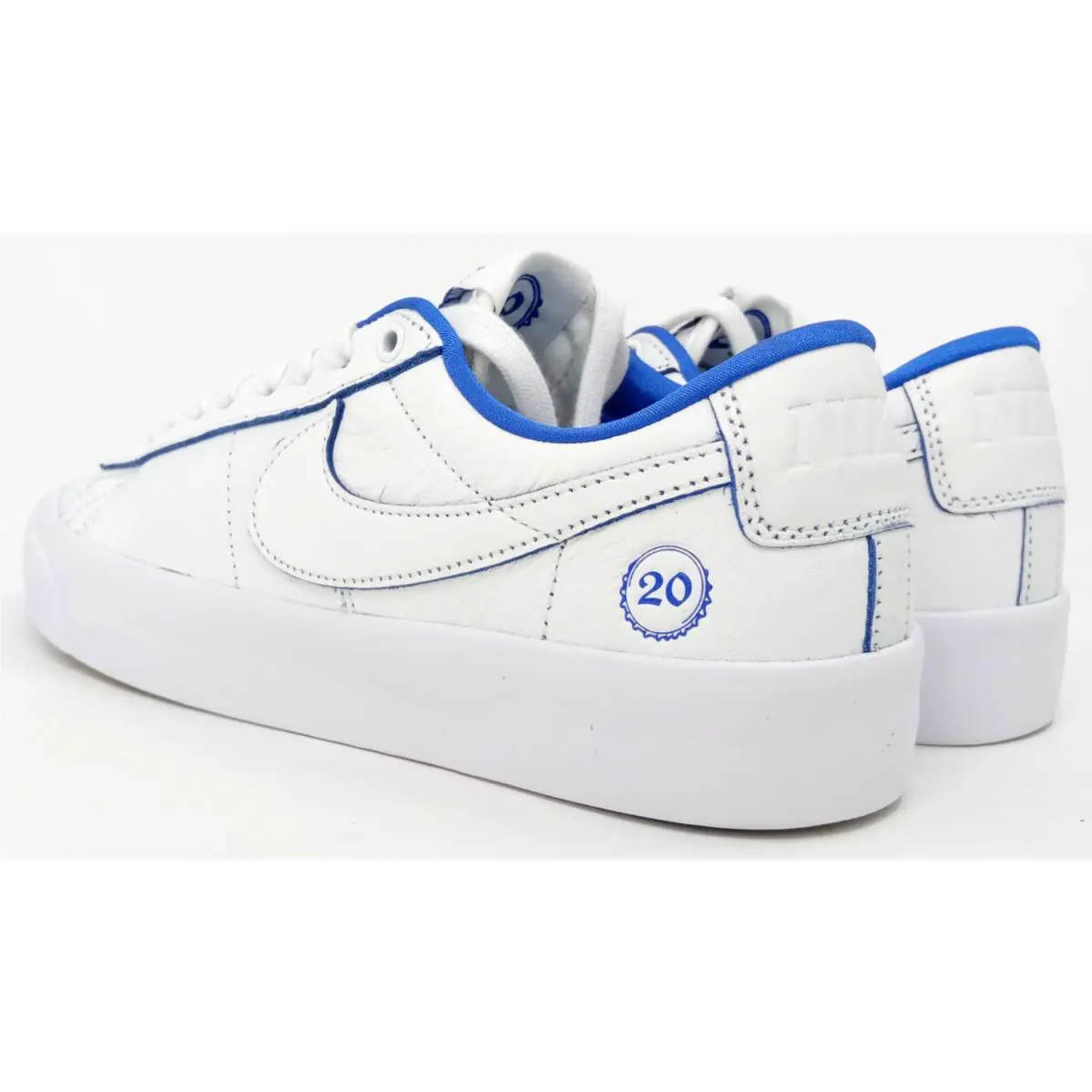 Nike shoes - Nike SB Blazer Low Pro GT Premium - FZ1300 100 - White (UPC: 197600828421) 4