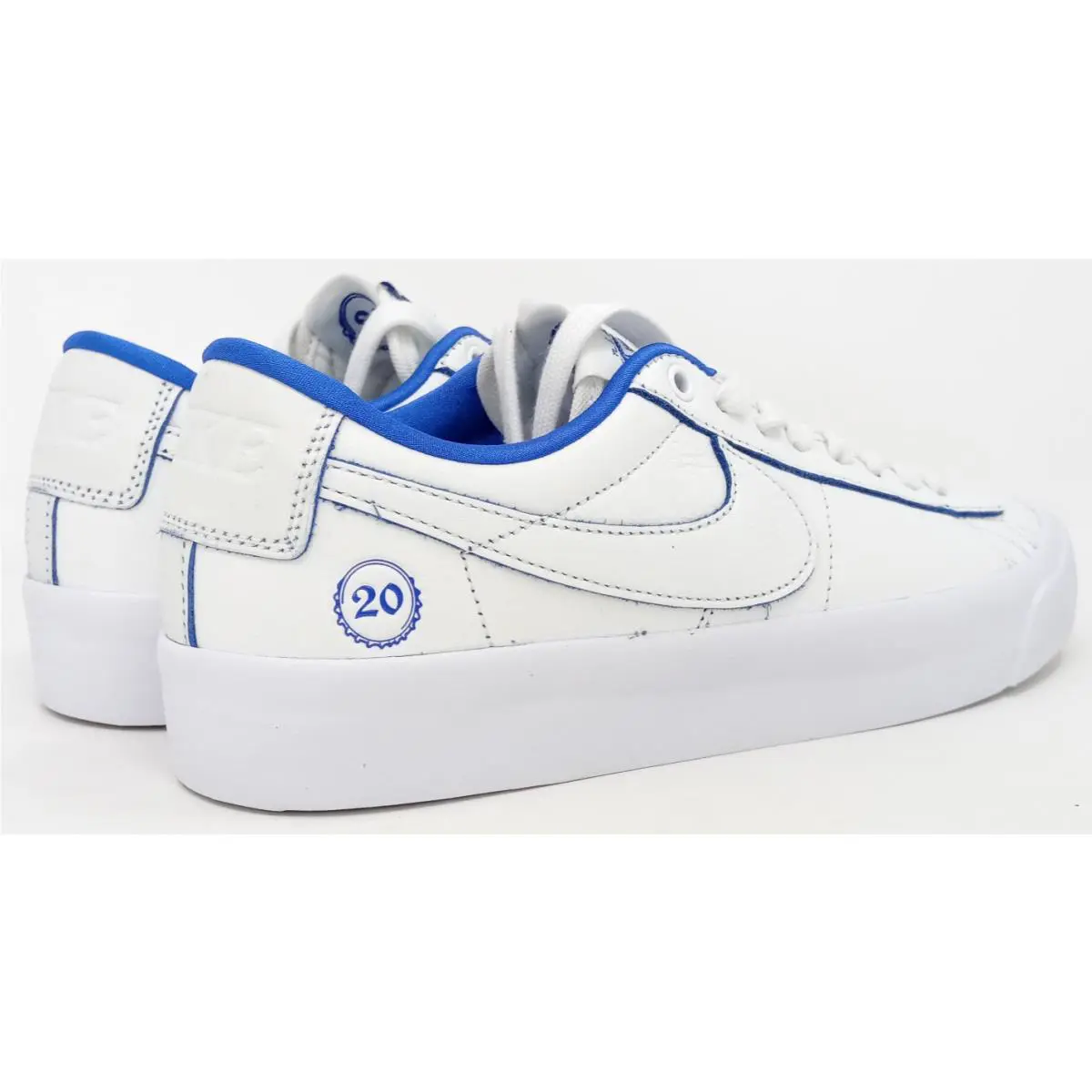 Nike shoes - Nike SB Blazer Low Pro GT Premium - FZ1300 100 - White (UPC: 197600828421) 6