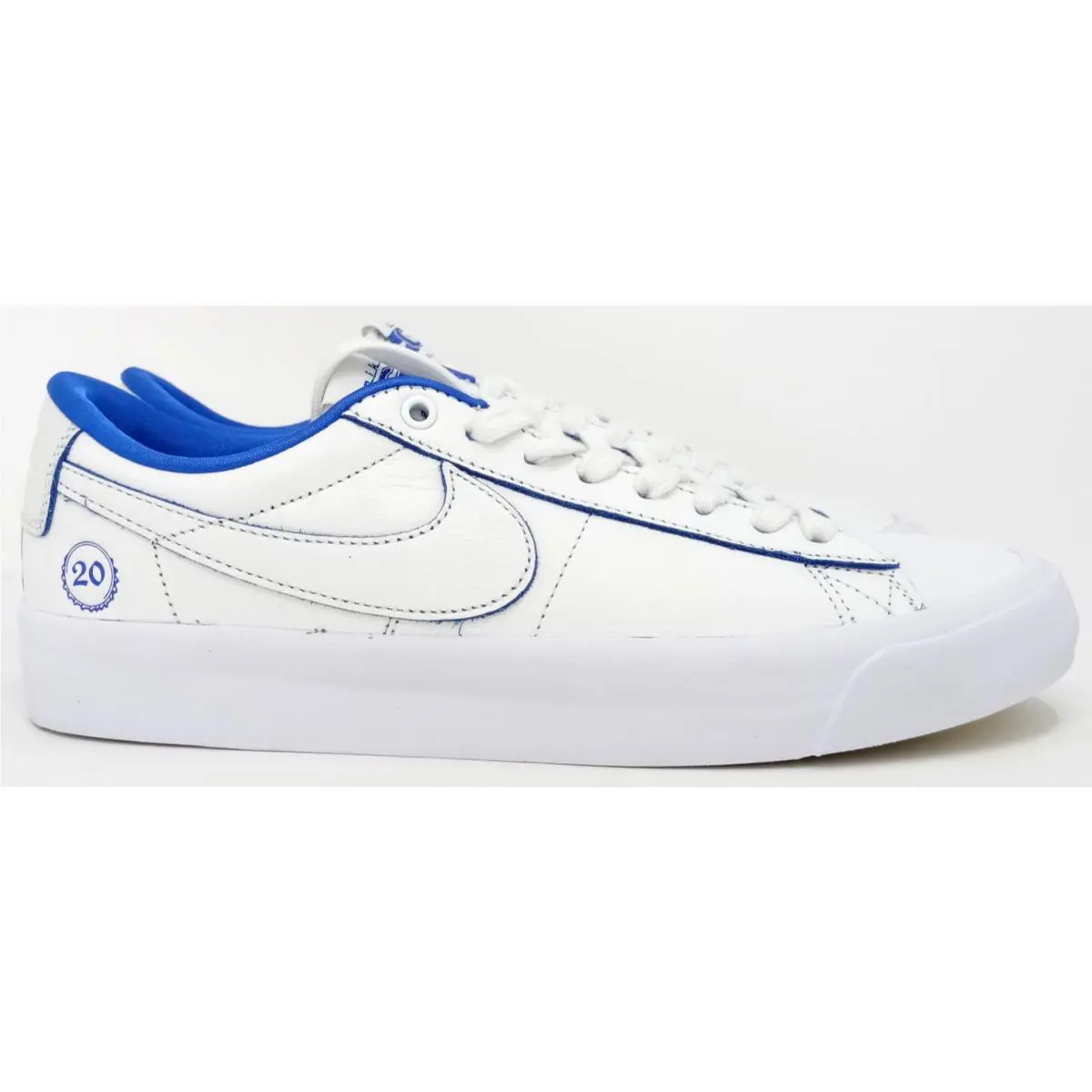 Nike shoes - Nike SB Blazer Low Pro GT Premium - FZ1300 100 - White (UPC: 197600828421) 7