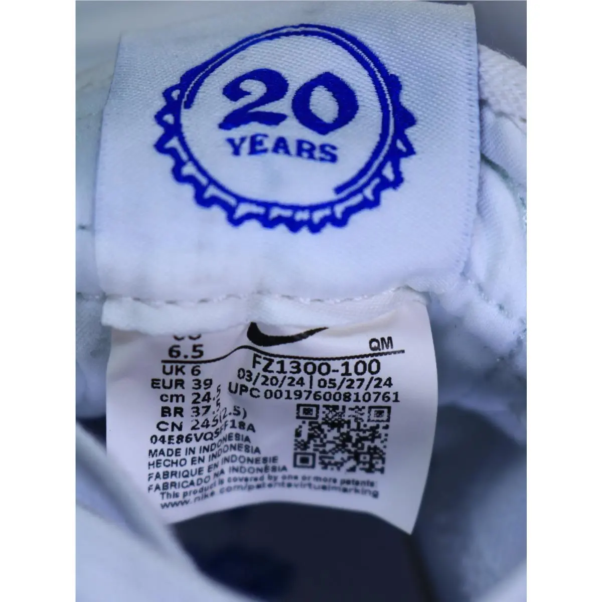 Nike shoes - Nike SB Blazer - Blazer - FZ1300-100 - White (UPC: 00197600810761) 21