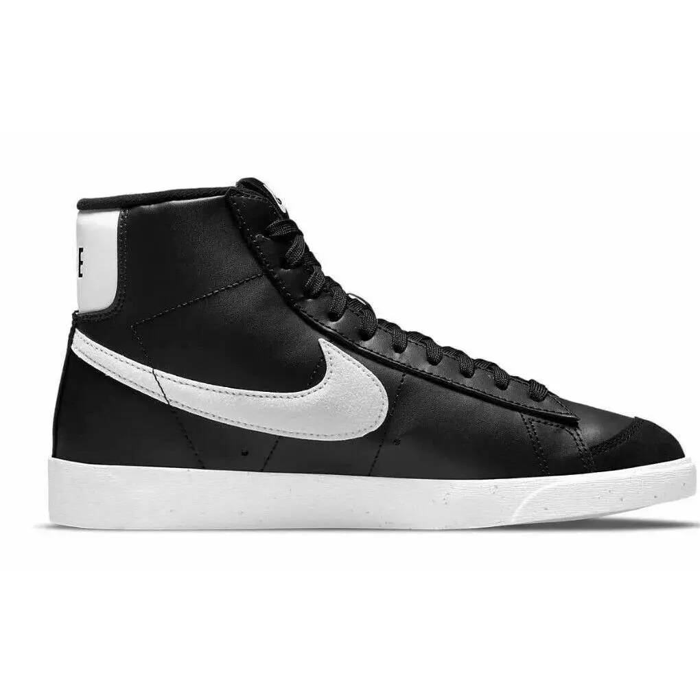 Nike Blazer Mid `77 Next Nature Black/white DO1344-001 Women`s Size 10 - Black