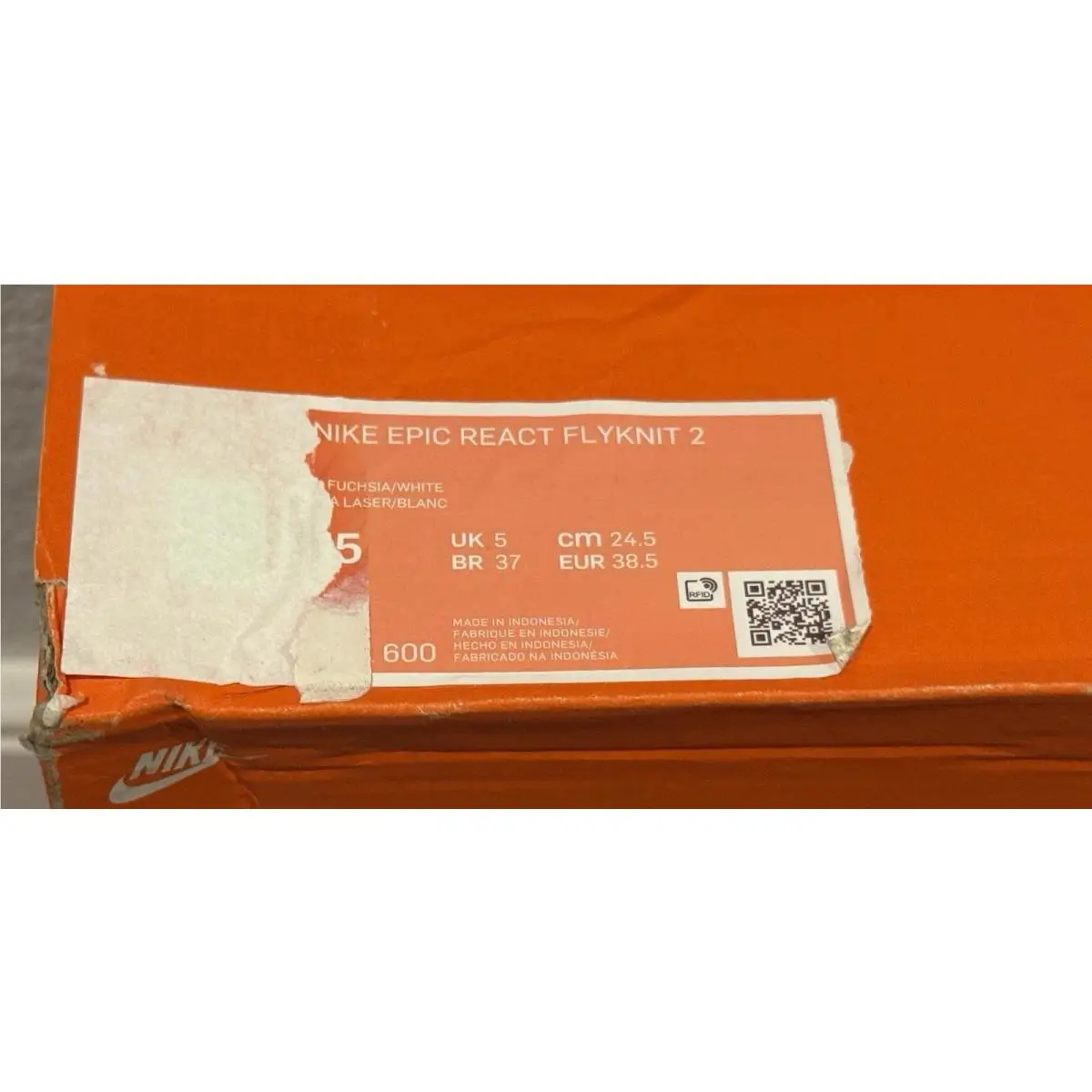 Nike shoes - Nike Epic React - Epic React - CK0821-600 - Pink 8