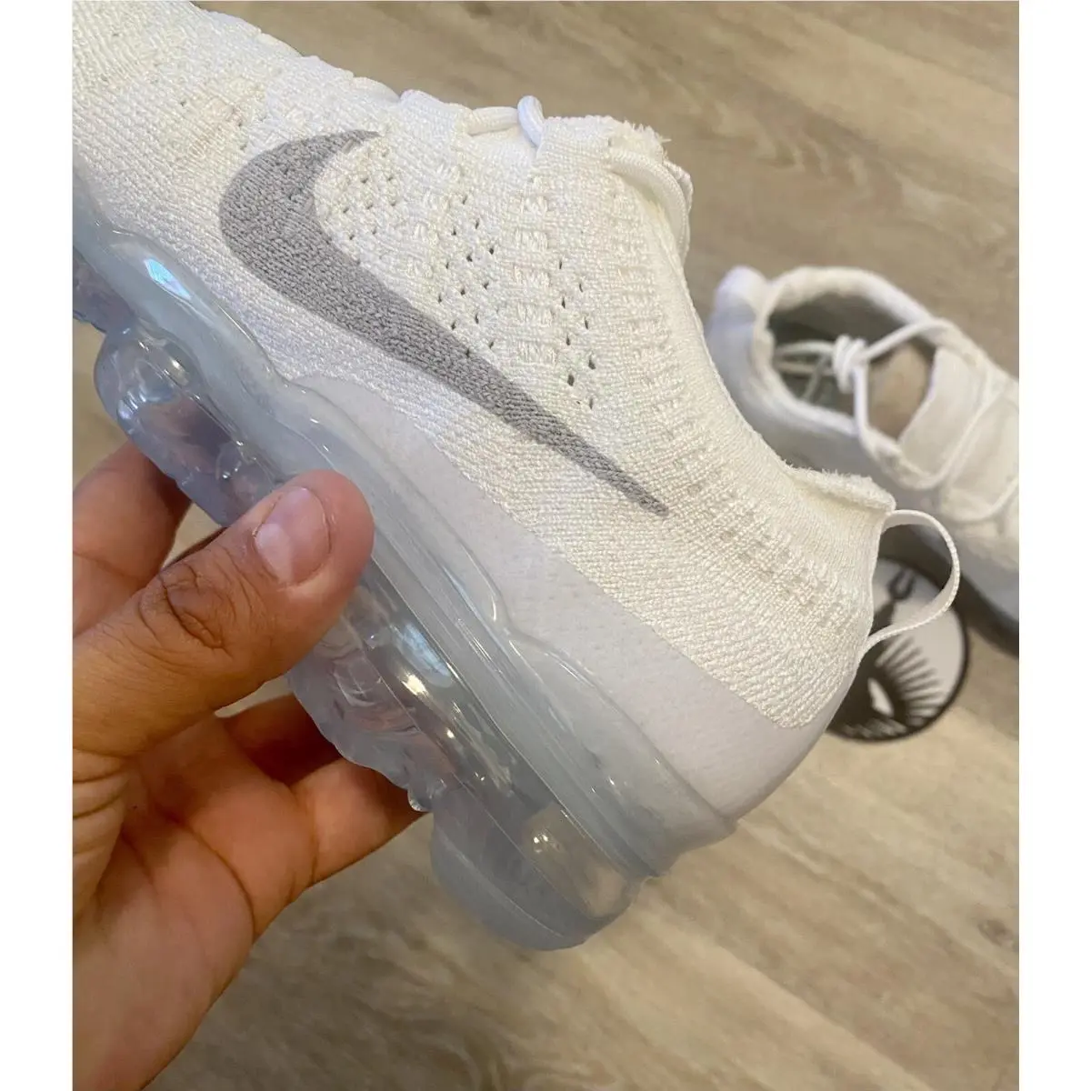 Nike shoes - Nike Vapormax 2023 FK - Vapormax - DV6840-100 - White/Pure Platinum/Metallic Silver (UPC: 196604341110) 1