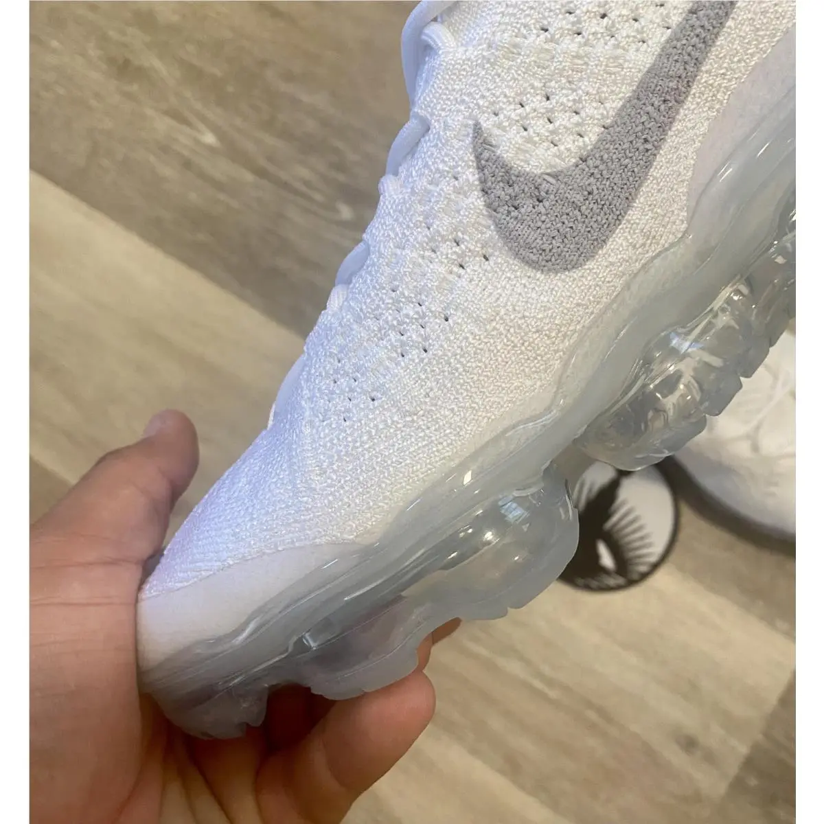 Nike shoes - Nike Vapormax 2023 FK - Vapormax - DV6840-100 - White/Pure Platinum/Metallic Silver (UPC: 196604341110) 2