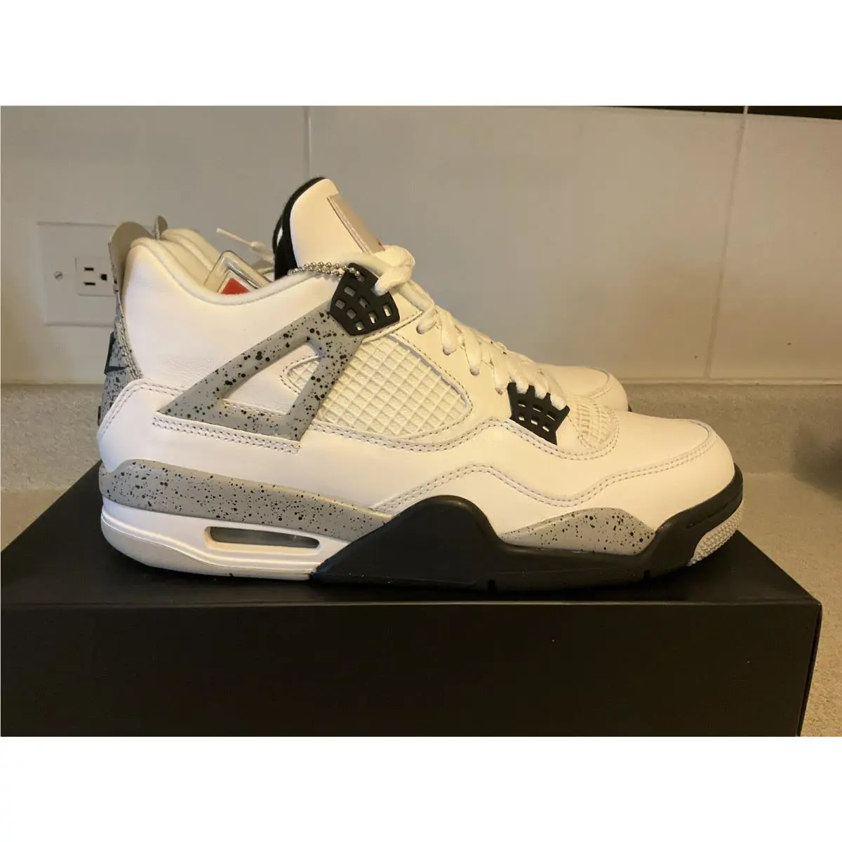 Nike shoes - Air Jordan 4 - Air - White 8