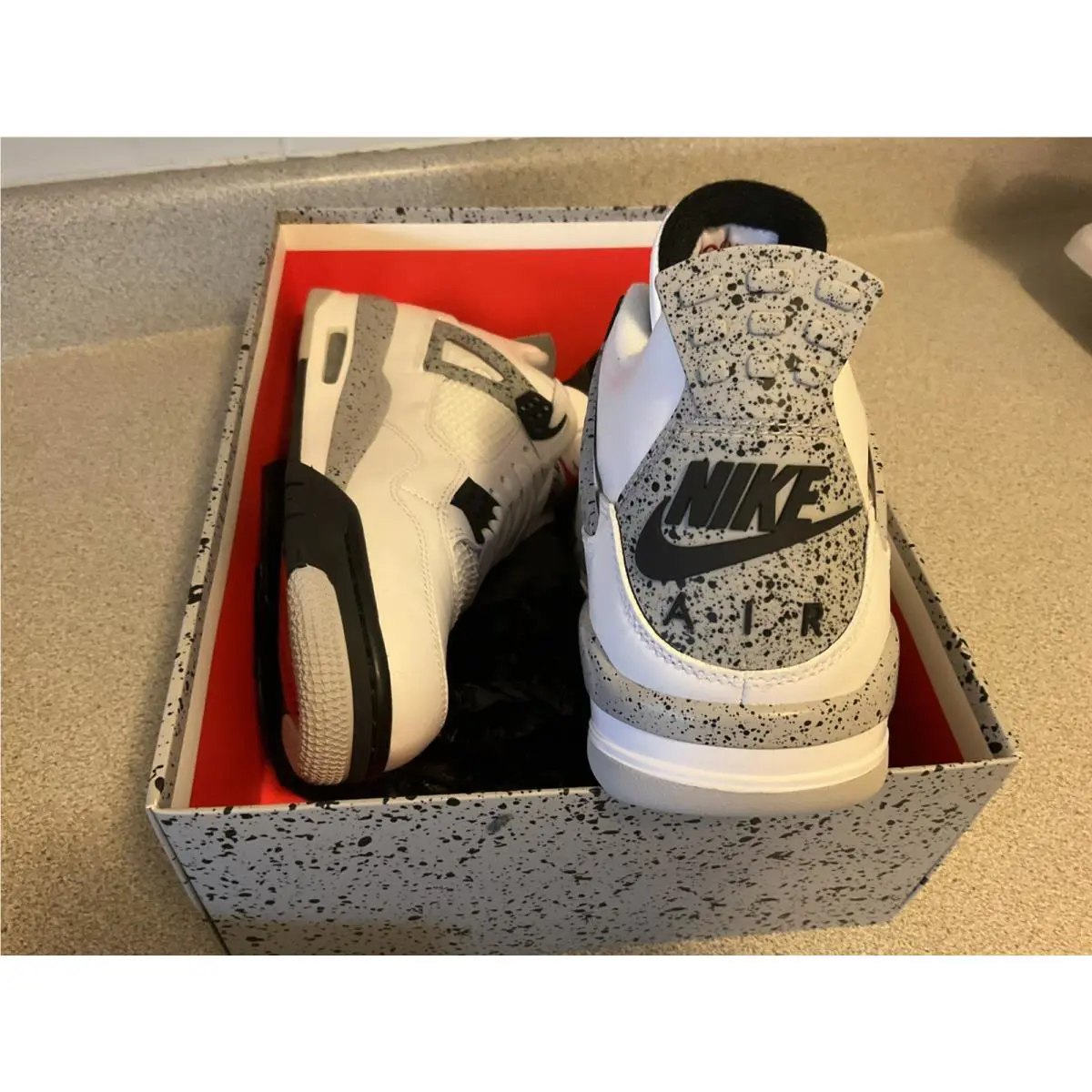 Nike shoes - Air Jordan 4 - Air - White 12