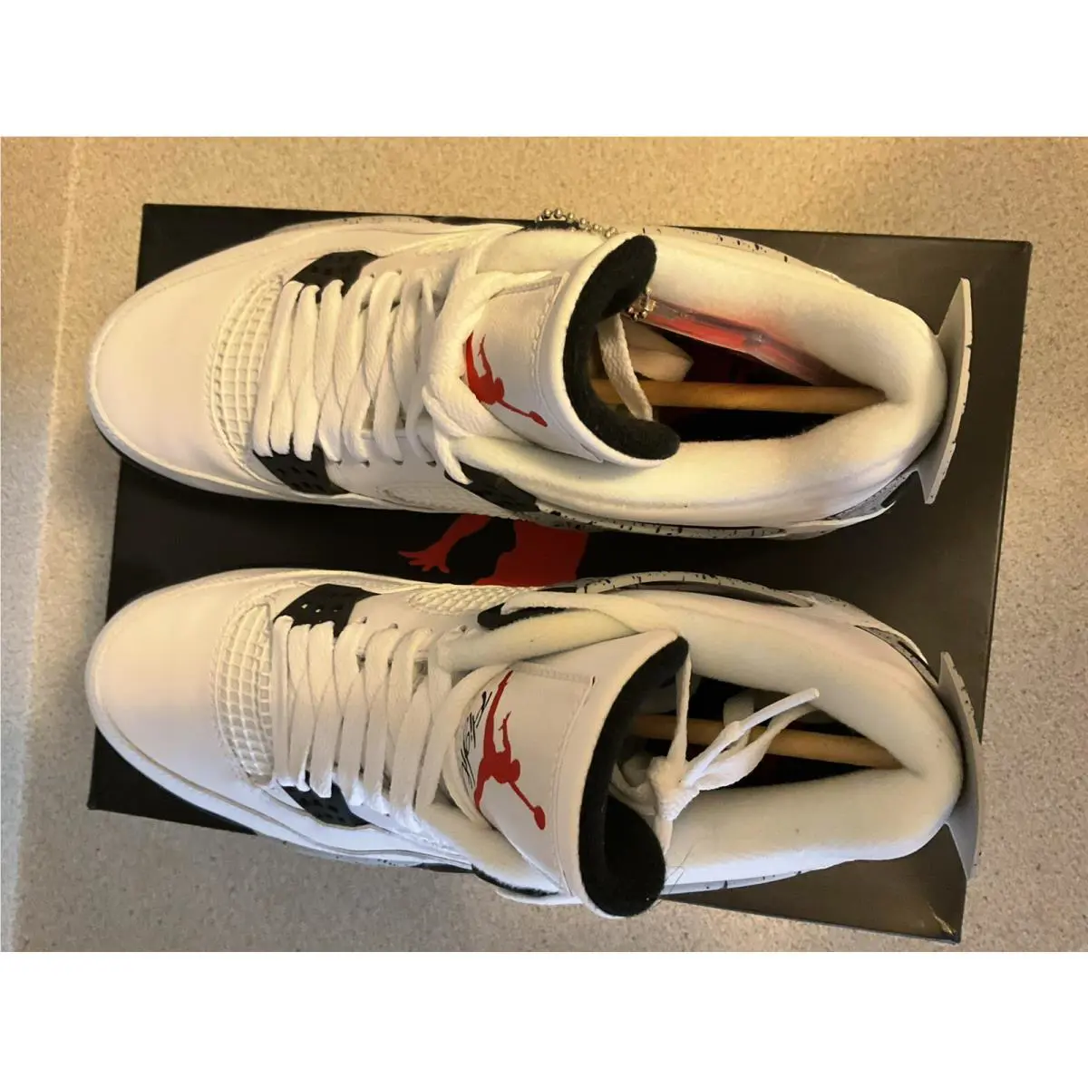 Nike shoes - Air Jordan 4 - Air - White 5
