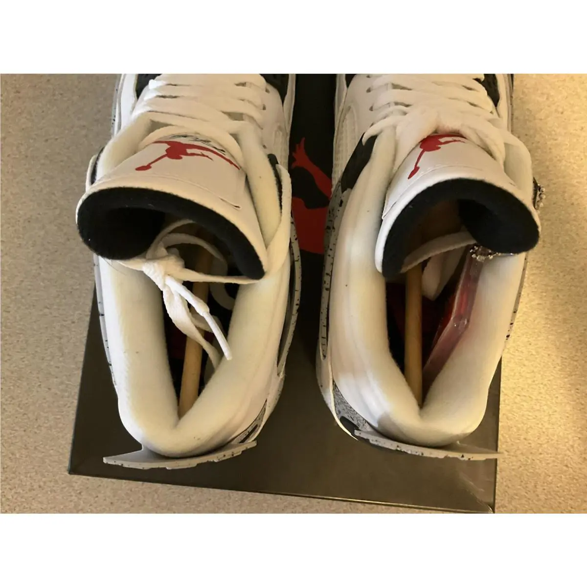 Nike shoes - Air Jordan 4 - Air - White 6