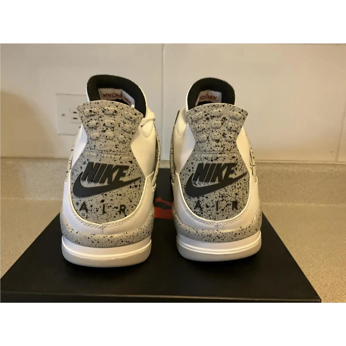 Nike shoes - Air Jordan 4 - Air - White 7