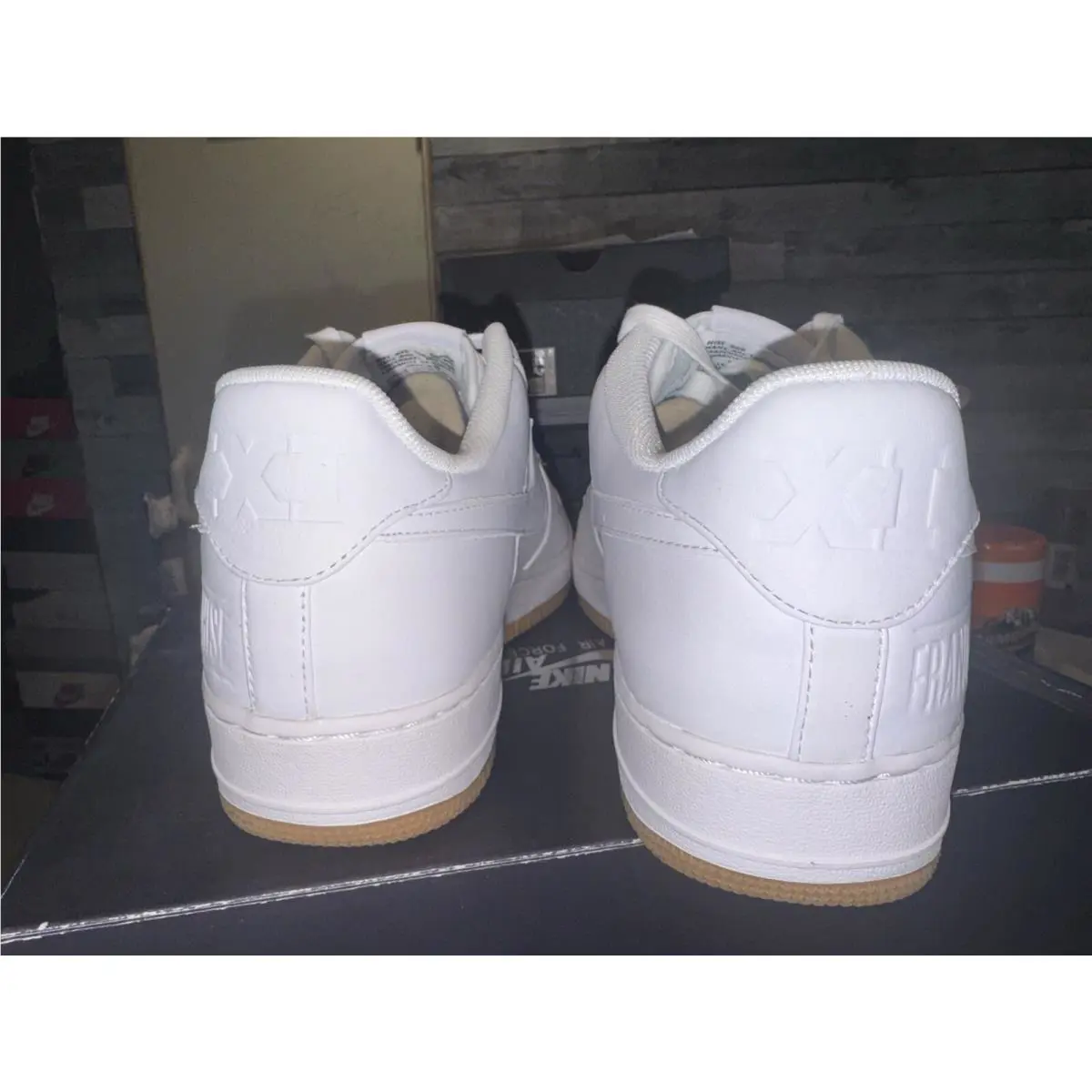 Nike shoes - Nike Air Force 1 Premium - 486815-100 - White 1