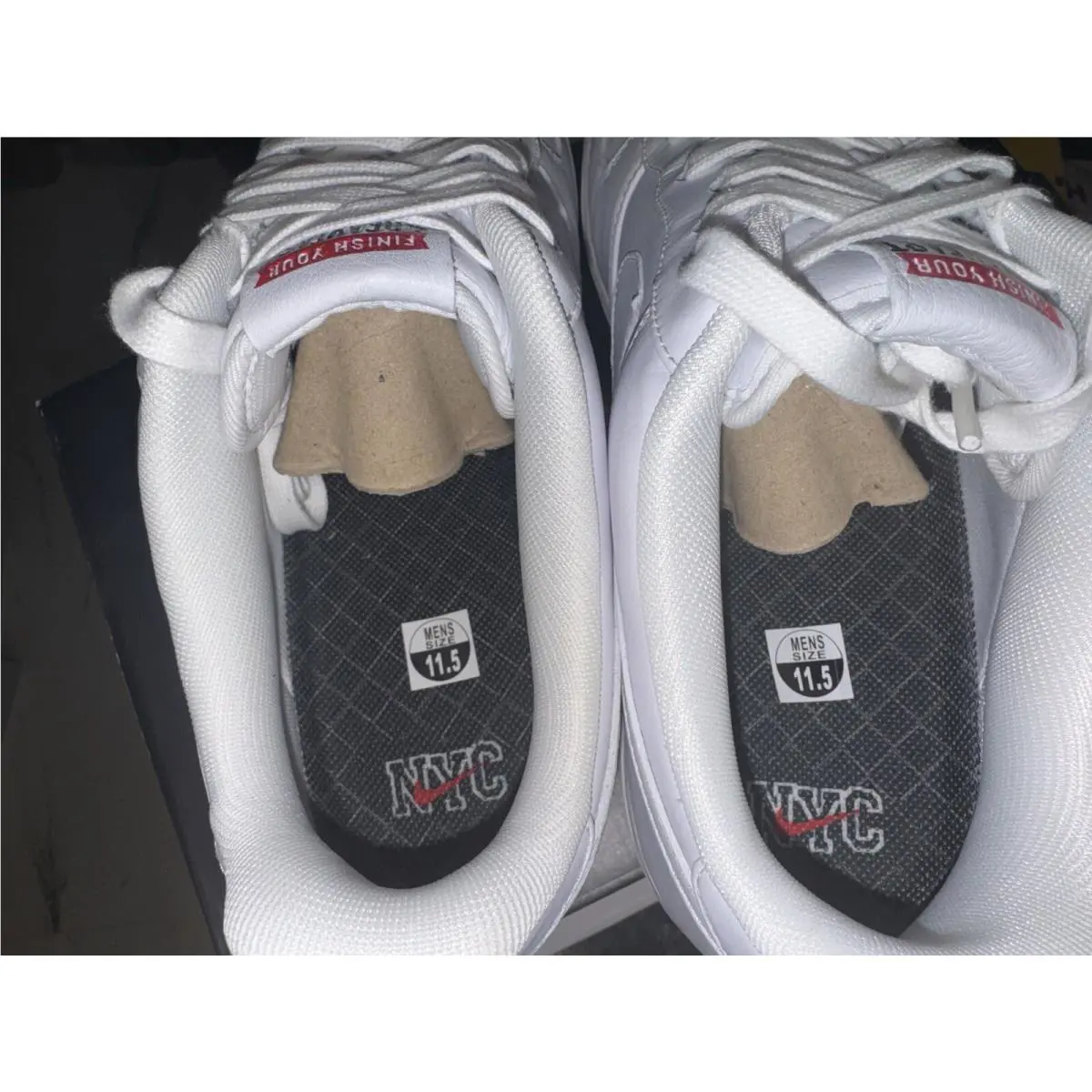Nike shoes - Nike Air Force 1 Premium - 486815-100 - White 3