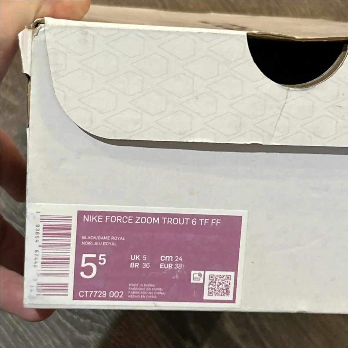 Nike shoes - Nike Force Air Trout 6 - CT7729-002 - Blue 9