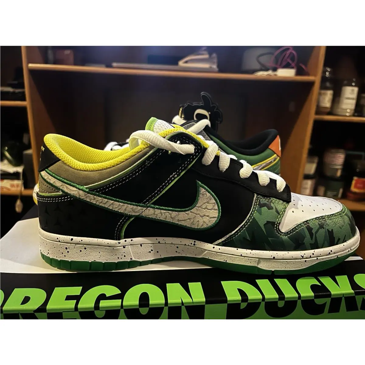 Nike shoes - Nike Dunk Low - Dunk Low - HV1454-100 - Multicolor, Manufacturer: White/Black/Metallic Silver/Apple Green (UPC: 197862884494) 6