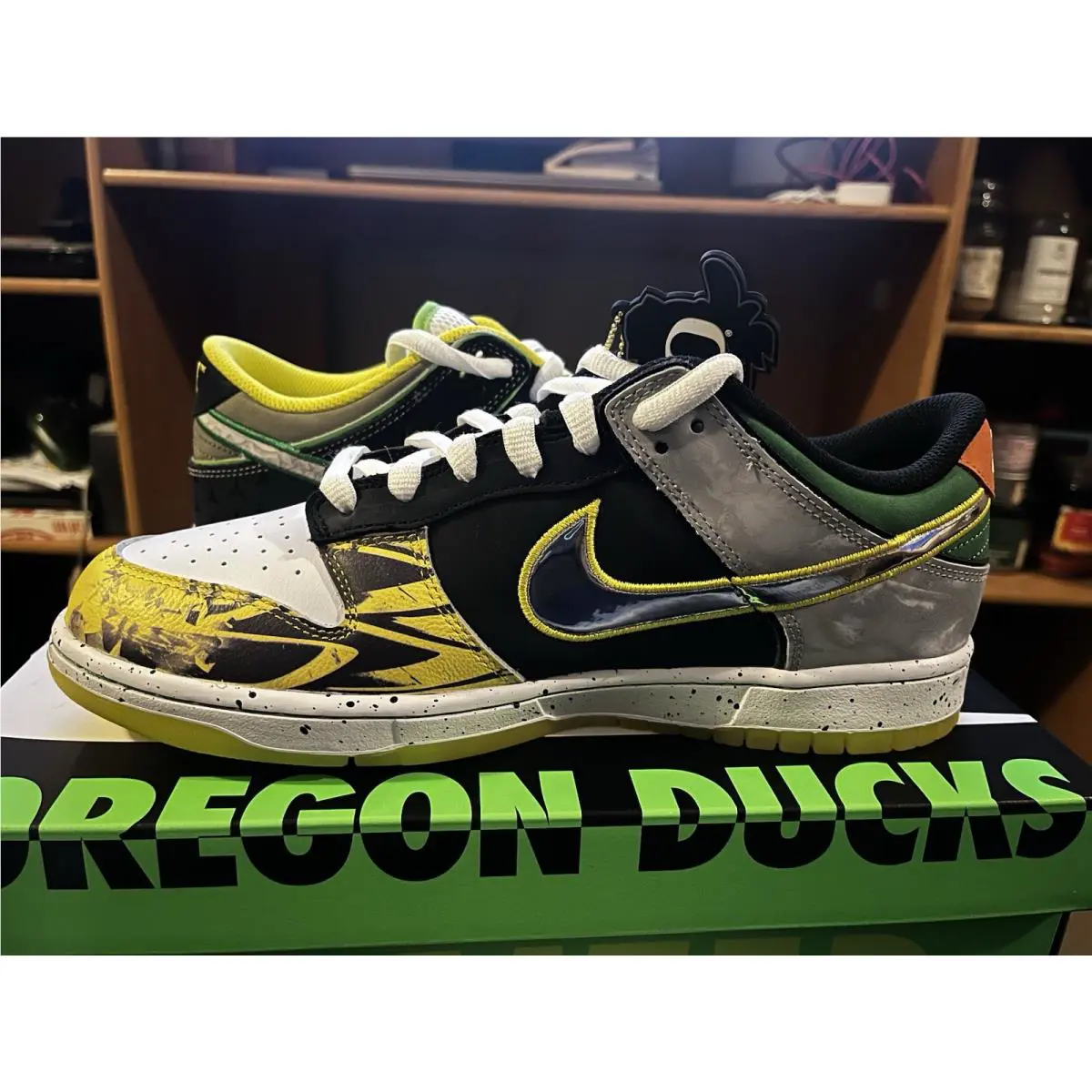 Nike shoes - Nike Dunk Low - Dunk Low - HV1454-100 - Multicolor, Manufacturer: White/Black/Metallic Silver/Apple Green (UPC: 197862884494) 7