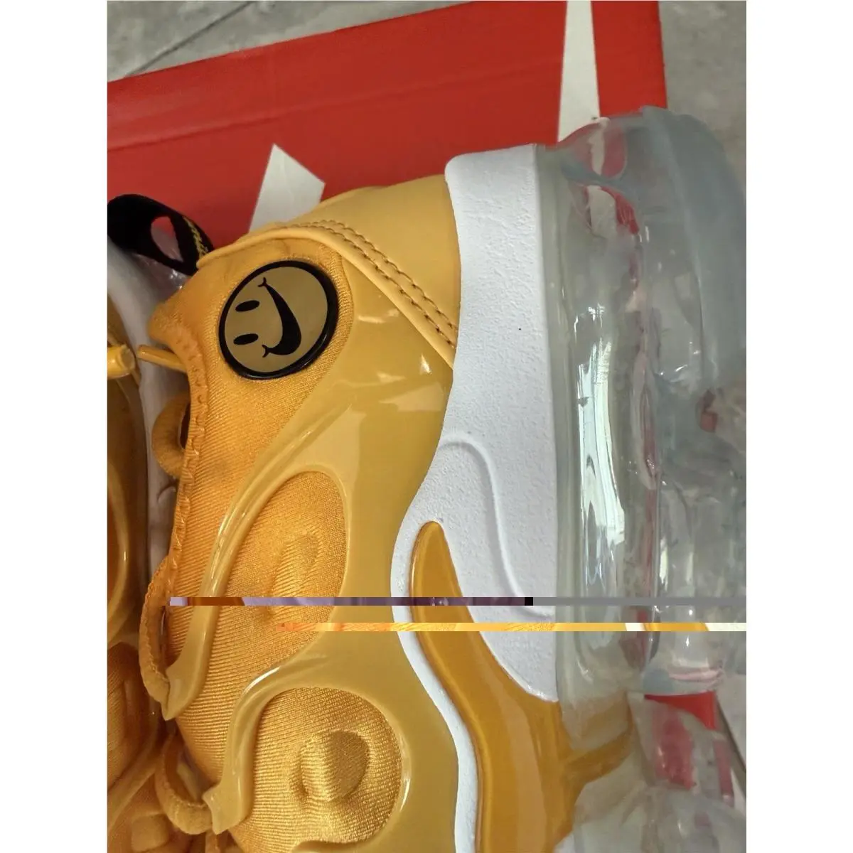 Nike shoes - Nike Air Vapormax Plus - Air Vapormax Plus - Yellow (UPC: 195244543700) 8