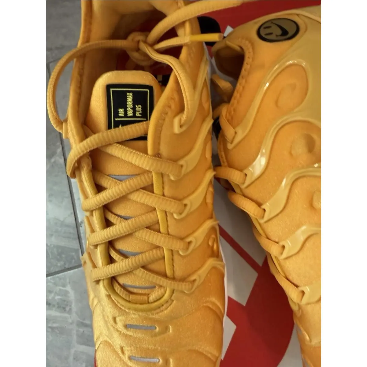 Nike shoes - Nike Air Vapormax Plus - Air Vapormax Plus - Yellow (UPC: 195244543700) 6