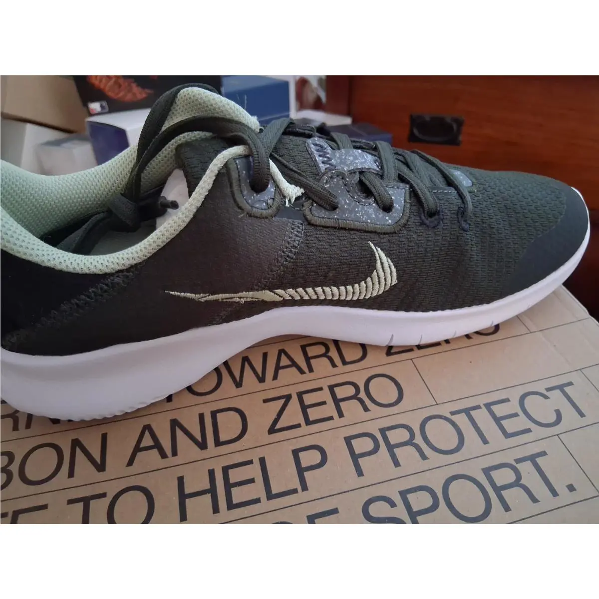 Nike shoes - Nike Flex Experience - Flex Experience - Green-White 1