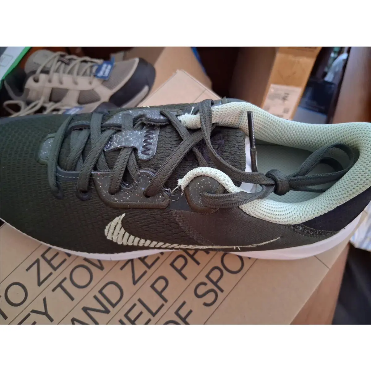 Nike shoes - Nike Flex Experience - Flex Experience - Green-White 2