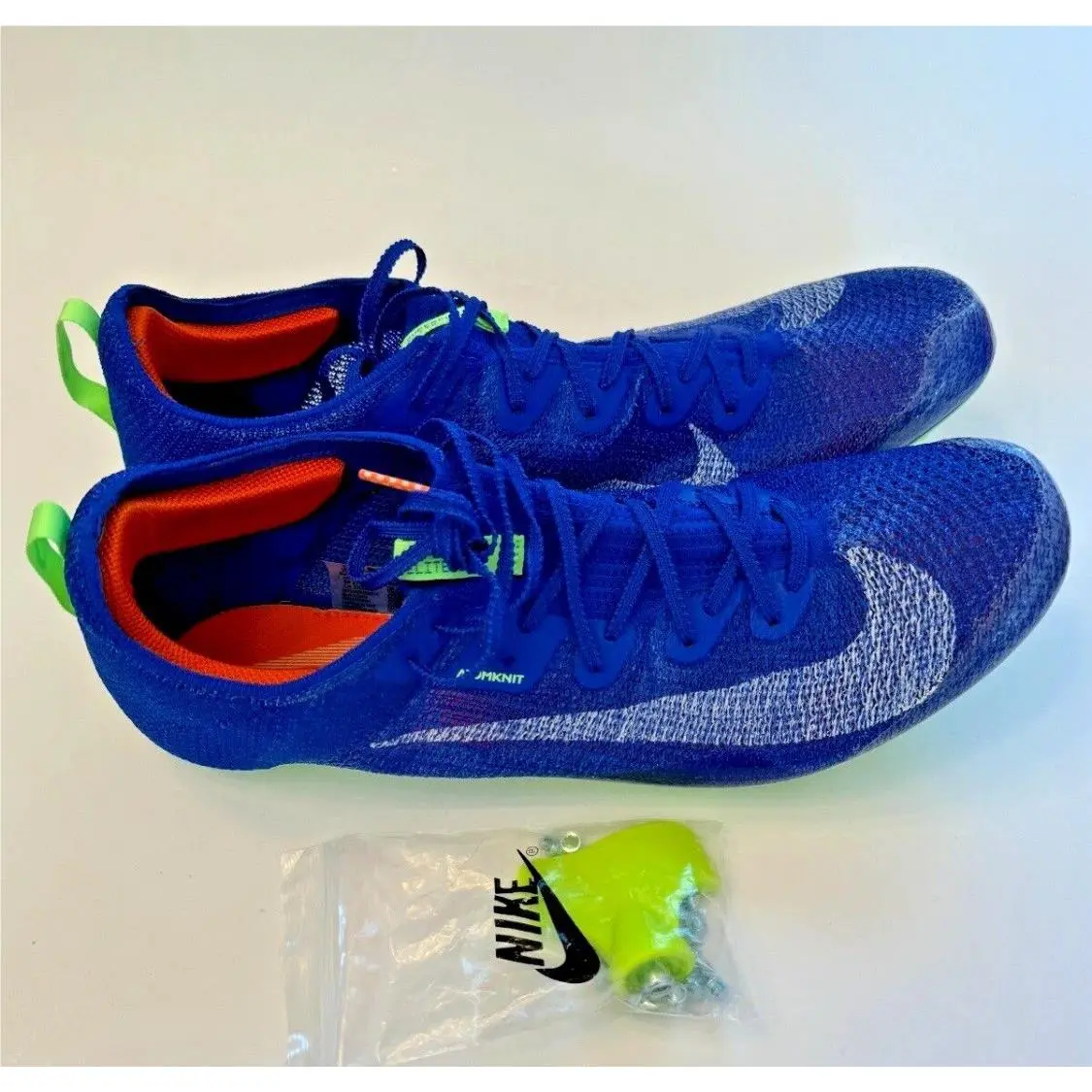 Nike Zoom Superfly Elite 2 Racer Blue Lime Men`s Size 14 CD4382-400