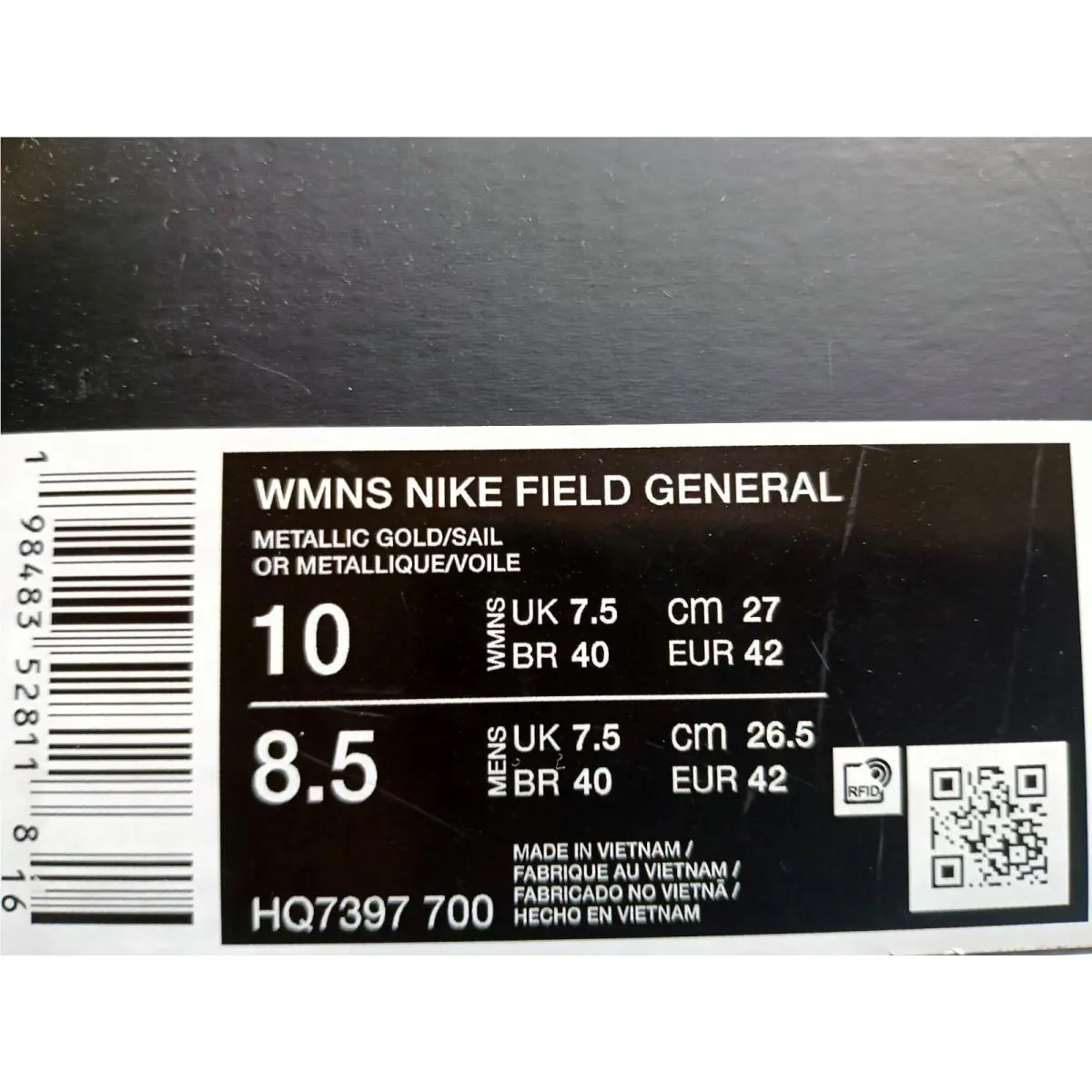 Nike shoes - Nike Wmns - Wmns - HQ7397 700 - Metallic Gold/Sail (UPC: 198483530777) 3
