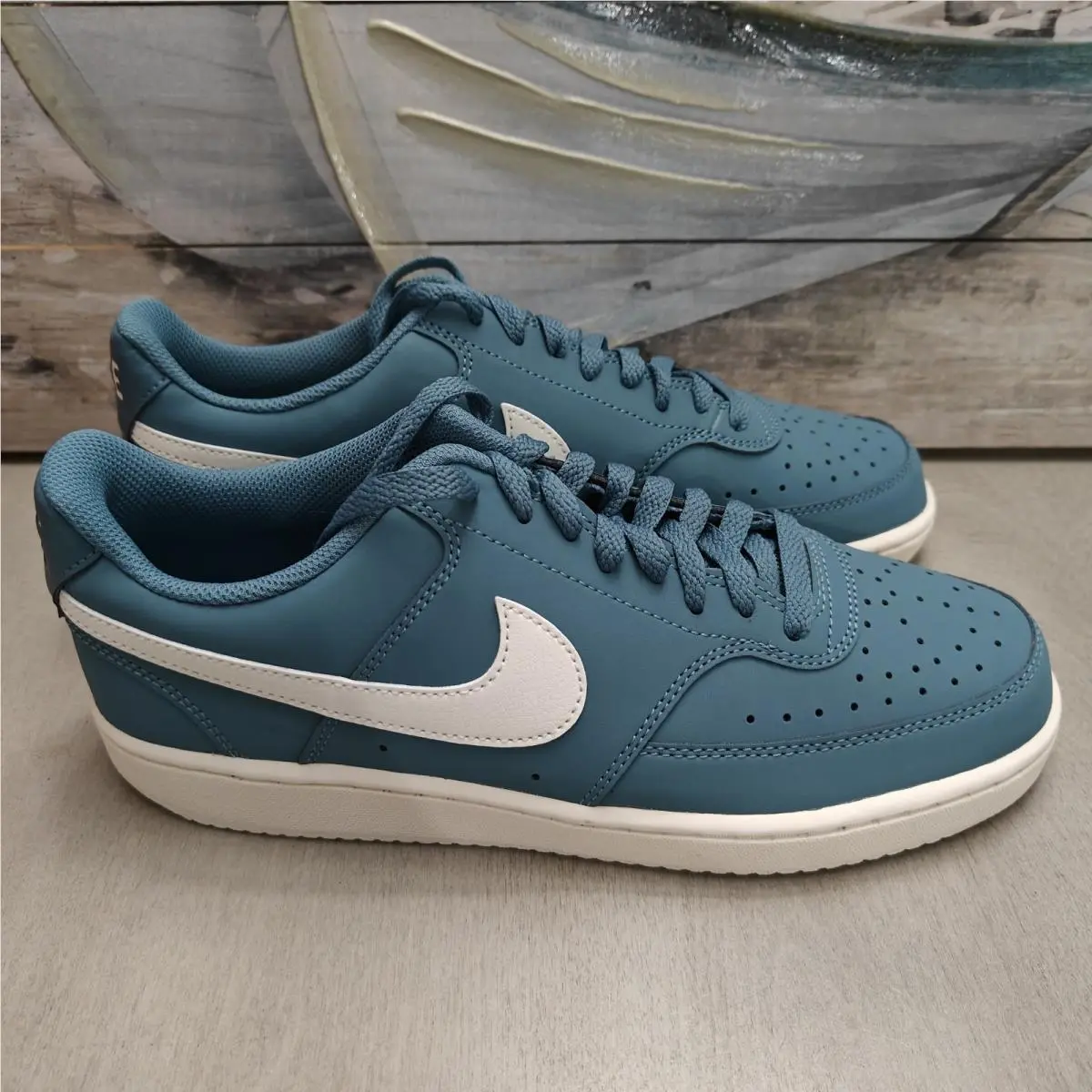 Nike shoes - Nike Court Vision Low - Court Vision Low - HM9429-001 - Smokey Blue/Sail 0