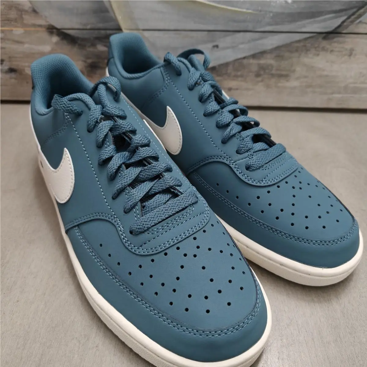 Nike shoes - Nike Court Vision Low - Court Vision Low - HM9429-001 - Smokey Blue/Sail 1