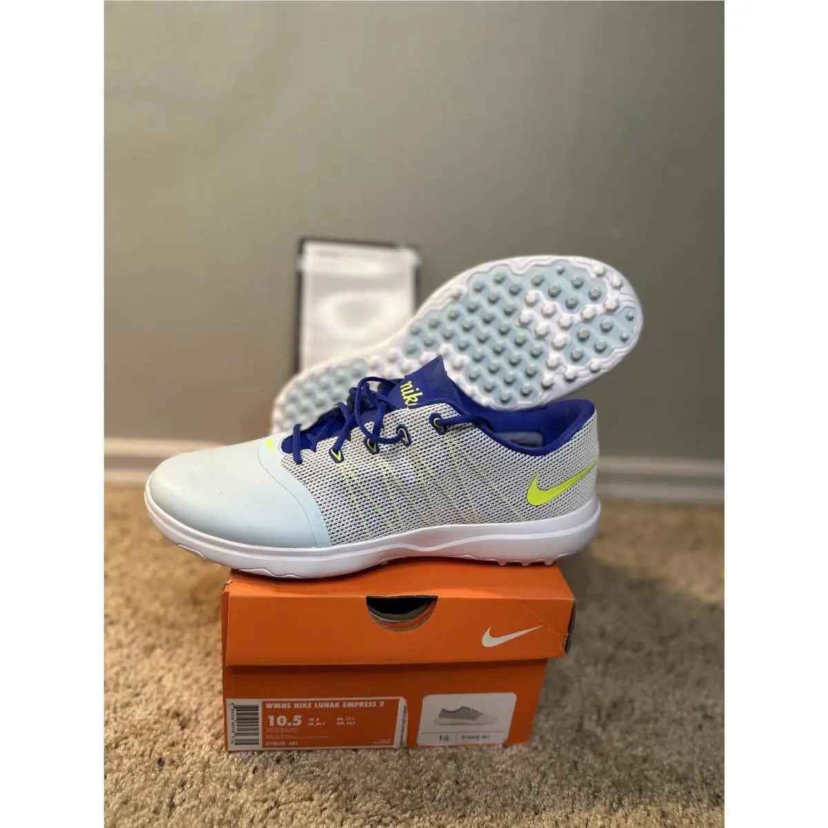 Nike shoes - Nike Lunar Empress - Lunar Empress - 819040-401 - Blue 8