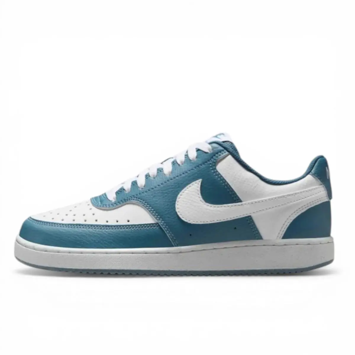 Nike Court Vision Low Next Nature Shoes Womens Size 8.5 White Smokey Blue