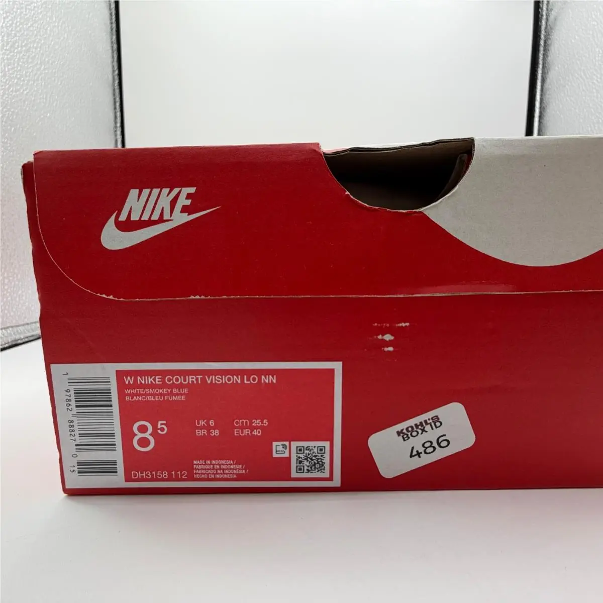 Nike shoes - Nike Court Vision - Court Vision - DH3158-112 - Blue 9