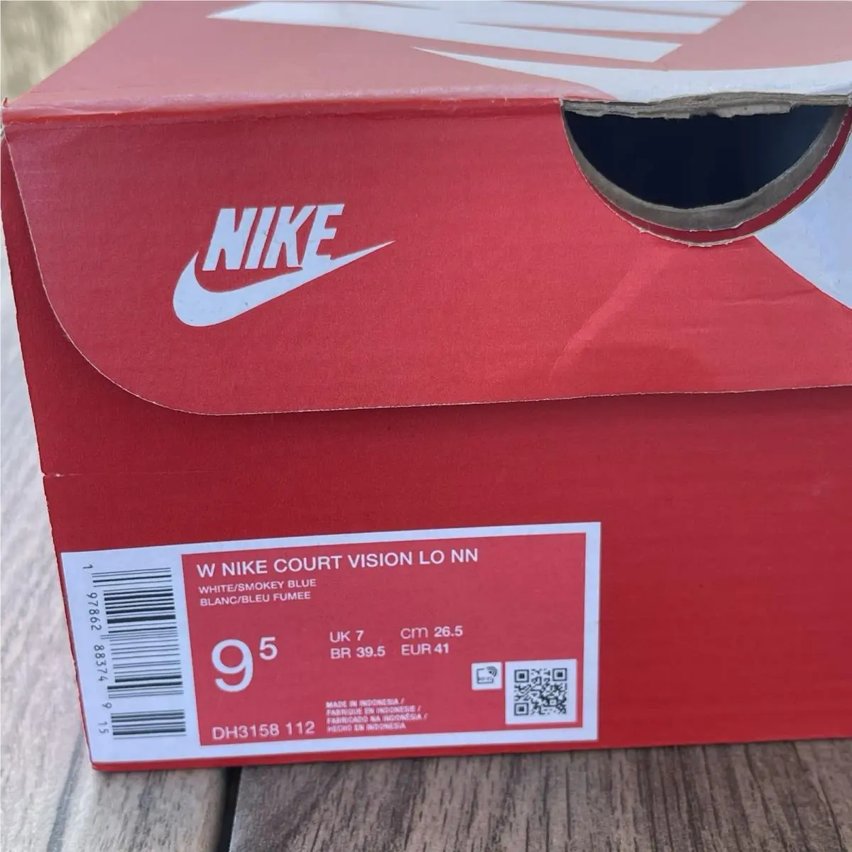 Nike shoes - Nike Court Vision - Court Vision - DH3158-112 - White, Manufacturer: Light Silver/ Feather Sail 2