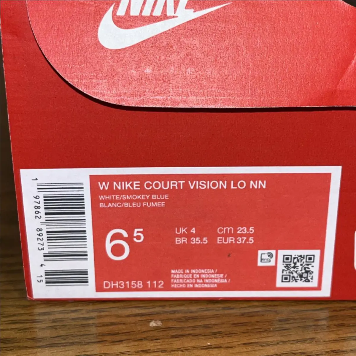Nike shoes - Nike Court Vision - Court Vision - DH3158112 - Blue 3