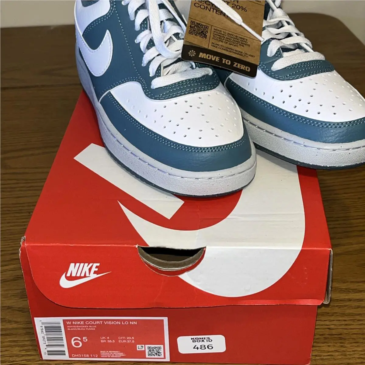 Nike shoes - Nike Court Vision - Court Vision - DH3158112 - Blue 6