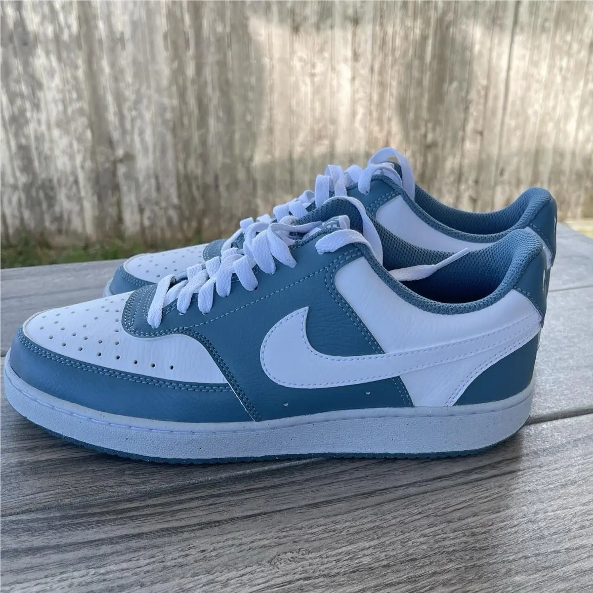 Nike shoes - Nike Court Vision - Court Vision - DH3158-112 - White, Manufacturer: Light Silver/ Feather Sail 8