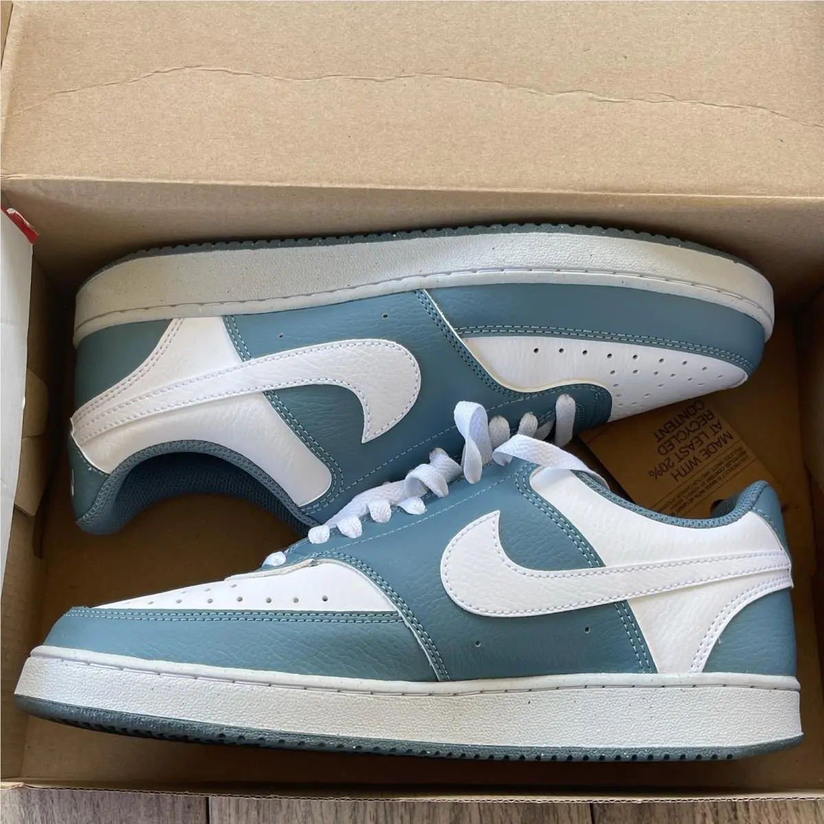 Nike shoes - Nike Court Vision - Court Vision - DH3158-112 - White, Manufacturer: Light Silver/ Feather Sail 1