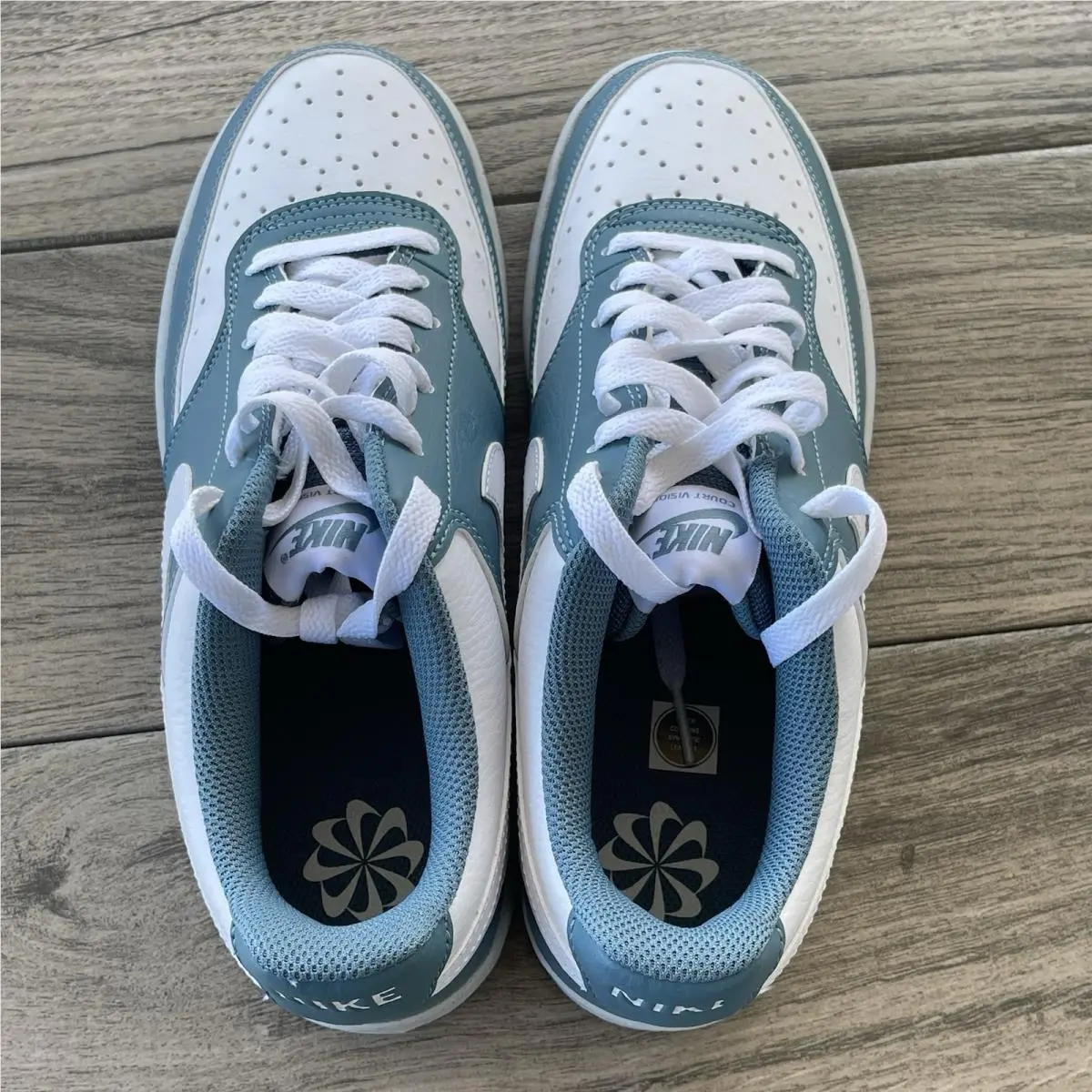 Nike shoes - Nike Court Vision - Court Vision - DH3158-112 - White, Manufacturer: Light Silver/ Feather Sail 7