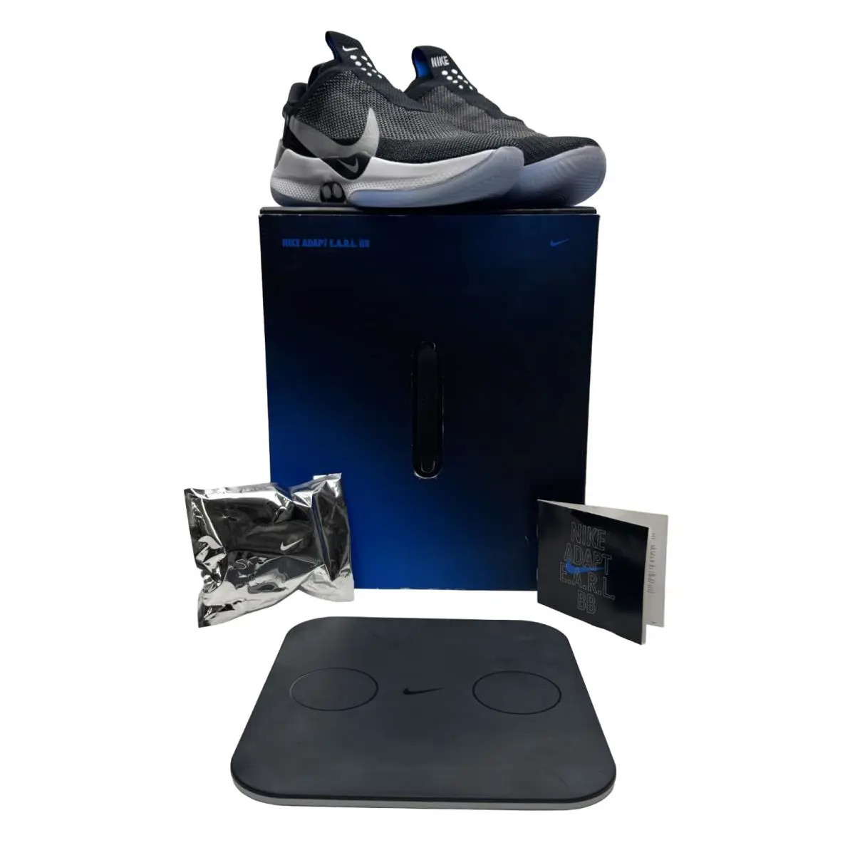 Nike Adapt BB Black Self Lacing Basketball Shoes AO2582-001 Mens Size 11.5 - Black