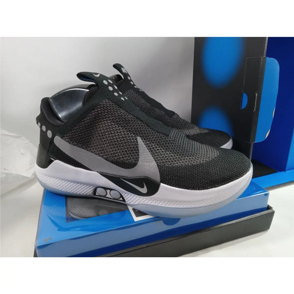 Nike shoes - Nike Adapt BB - Adapt - AO2582-001 - Black, Manufacturer: Nike 4